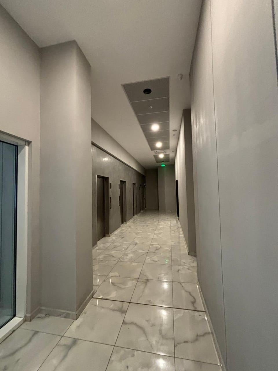 Property building, elevator