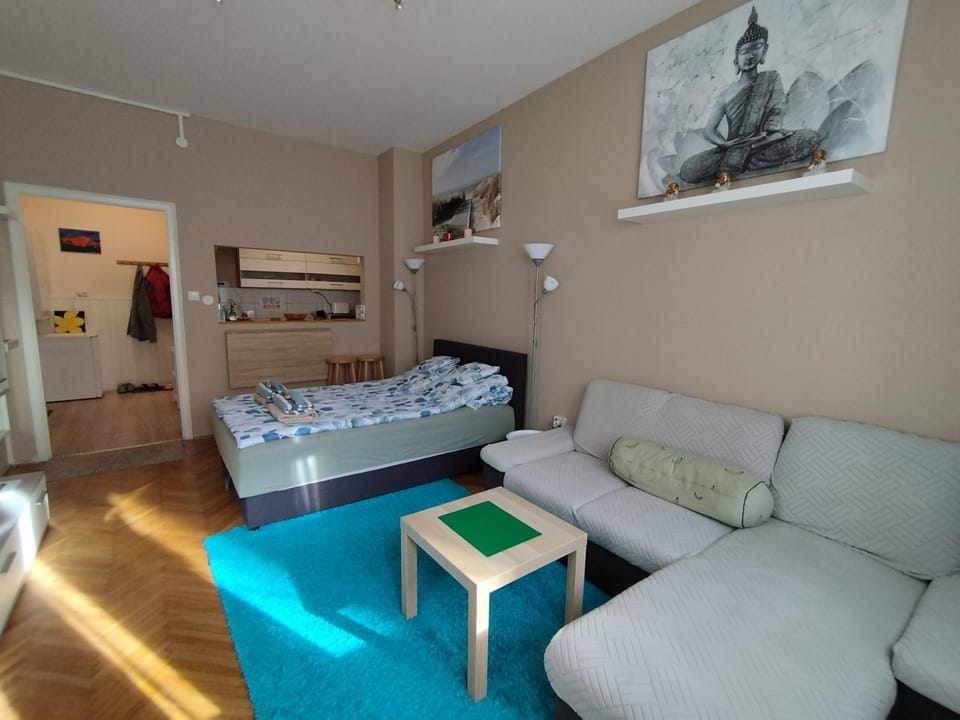 Living room, Bedroom
