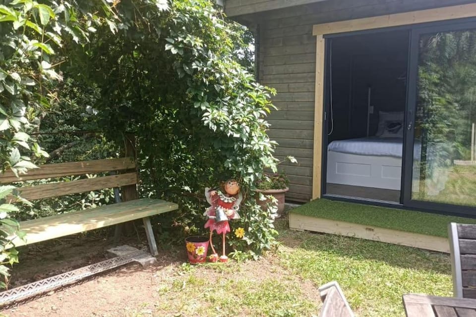 Patio, Garden, Garden view