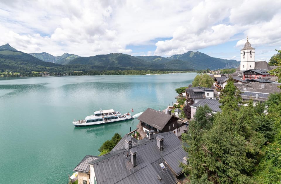 Nearby landmark, Natural landscape, Lake view, Mountain view