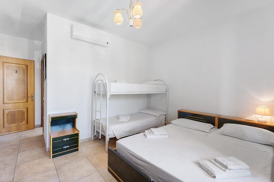Property building, Living room, Bedroom