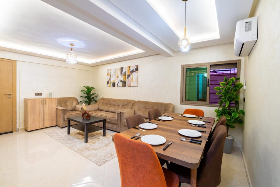 Cozy appartement à Gueliz juste les familles Apartment in Marrakesh