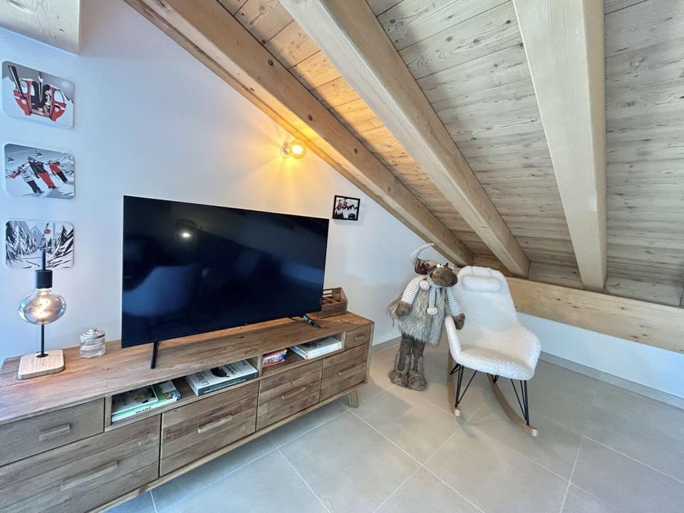 Appartement 3 pièces, 4/6 couchages à Combloux avec parking - FR-1-597-178 Apartment in Combloux