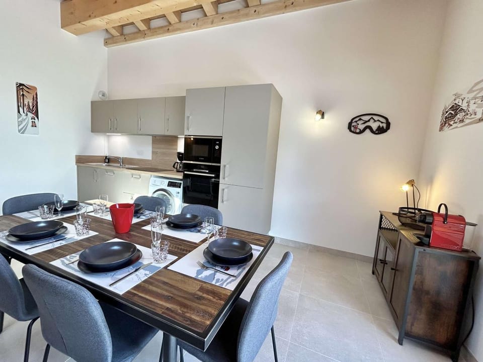 Appartement 3 pièces, 4/6 couchages à Combloux avec parking - FR-1-597-178 Apartment in Combloux