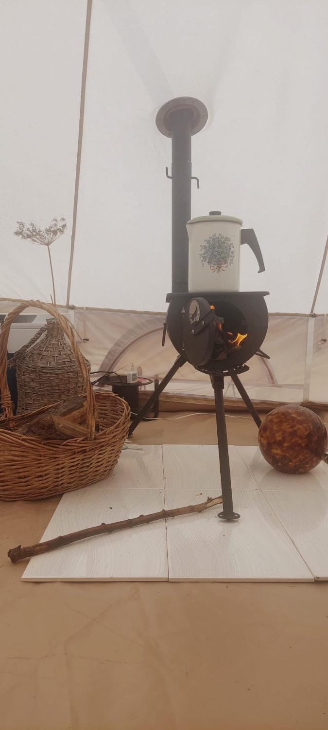 Glamping Belltent in Salacgriva Luxury tent in Estonia