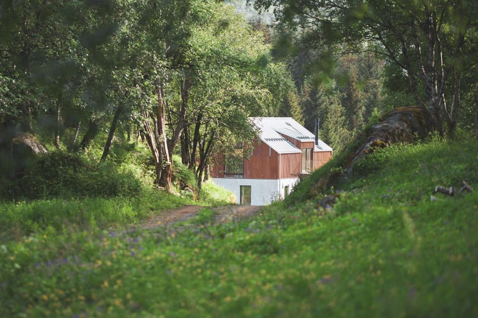 Property building, Garden view