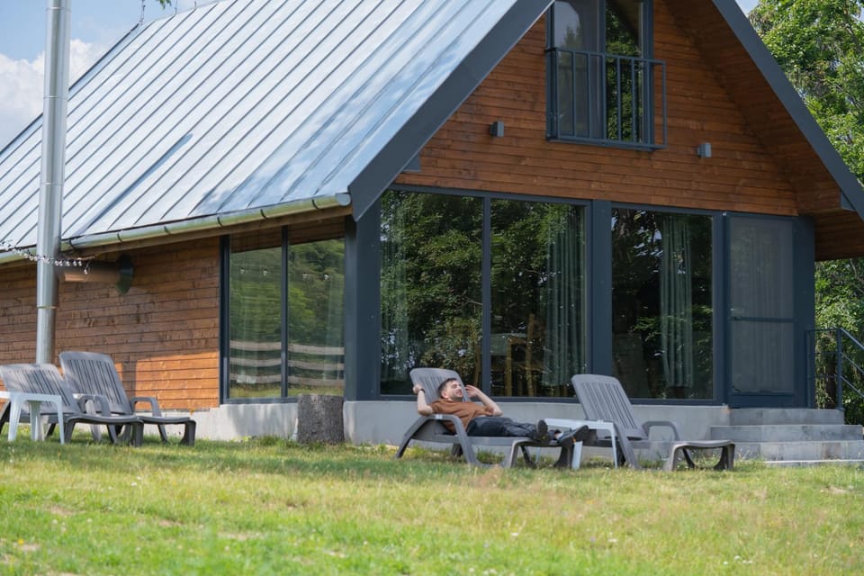 Cabana din deal House in Cluj County