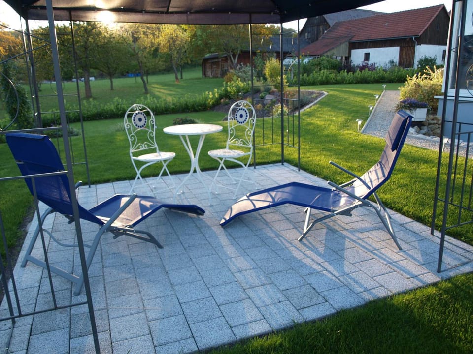 Spring, Garden, sunbed