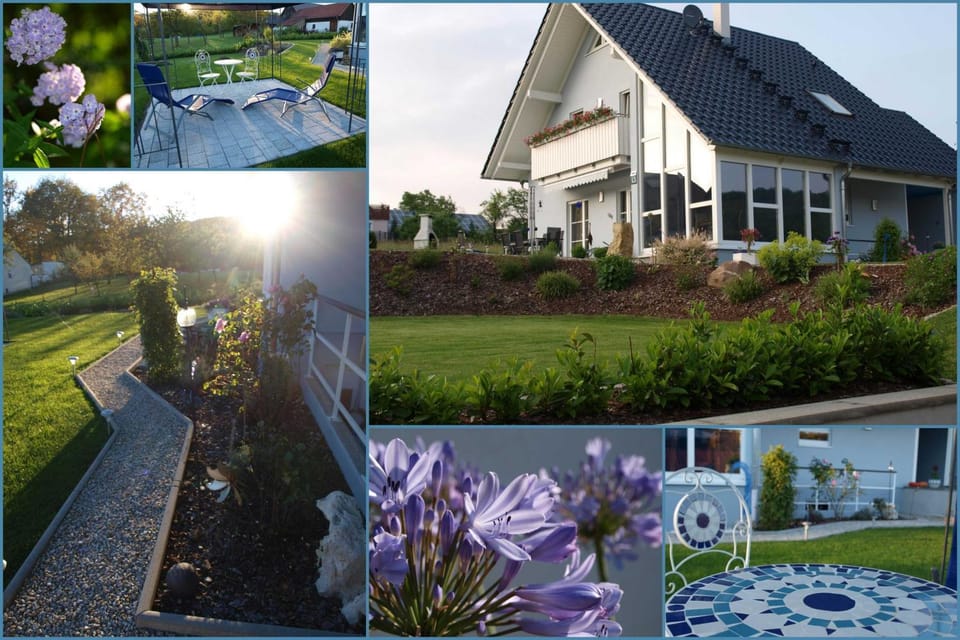 Property building, Spring, Day, Garden, Garden view