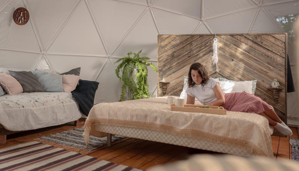 Kadrina Kuppel Kuul Luxury tent in Estonia