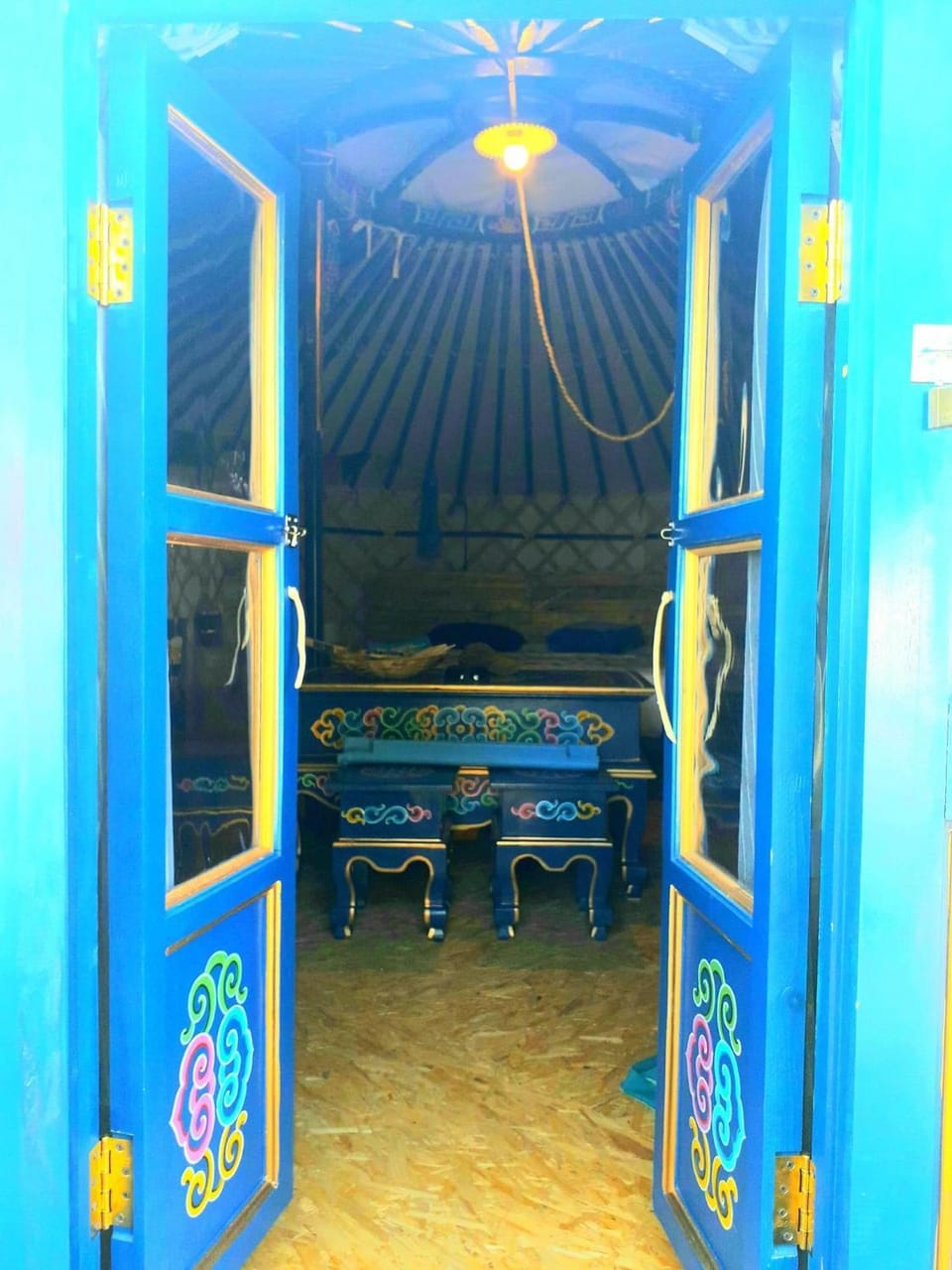 Yourte du pied de loup Luxury tent in Grand Est