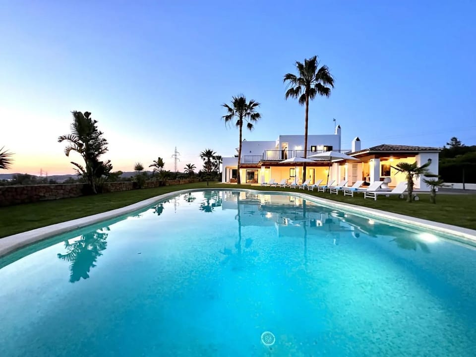 Property building, Living room, Swimming pool