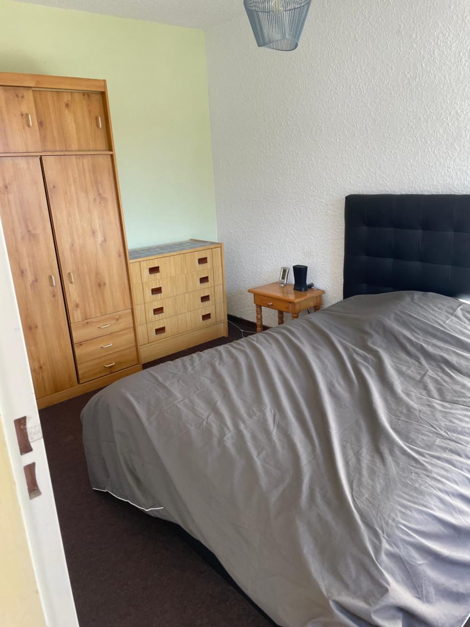 Bed, Photo of the whole room, Bedroom, wardrobe