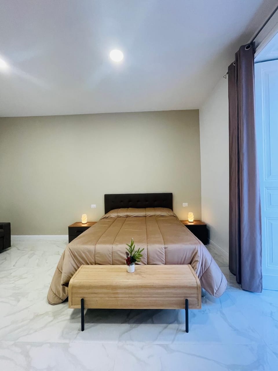 Bed, Balcony/Terrace, Photo of the whole room, Bedroom