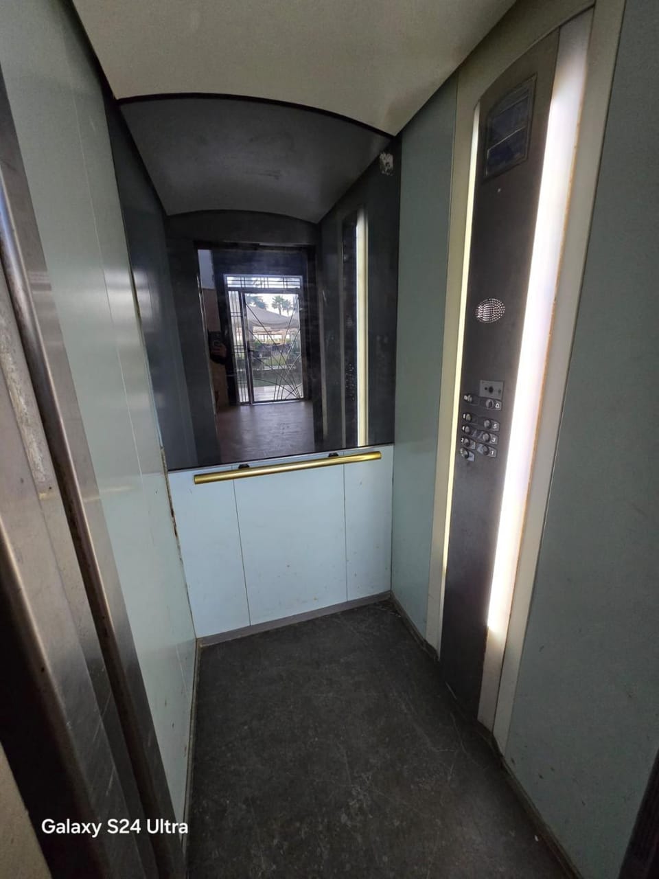 Property building, elevator