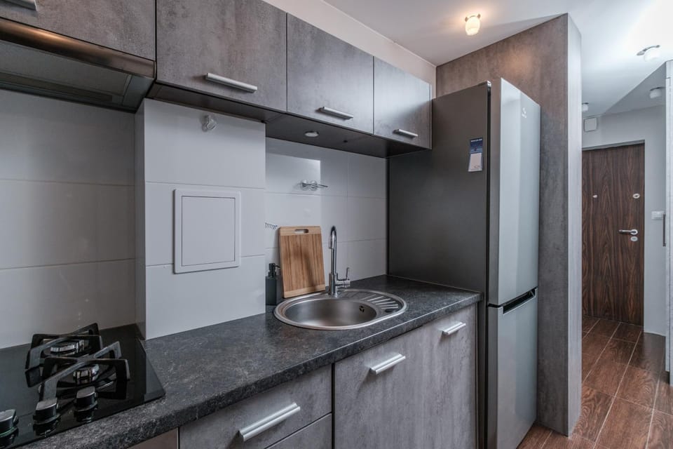 Warsaw Inside Solec City Center Apartment in Warsaw