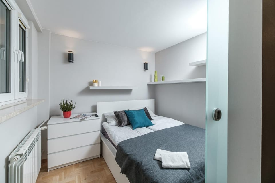 Warsaw Inside Solec City Center Apartment in Warsaw