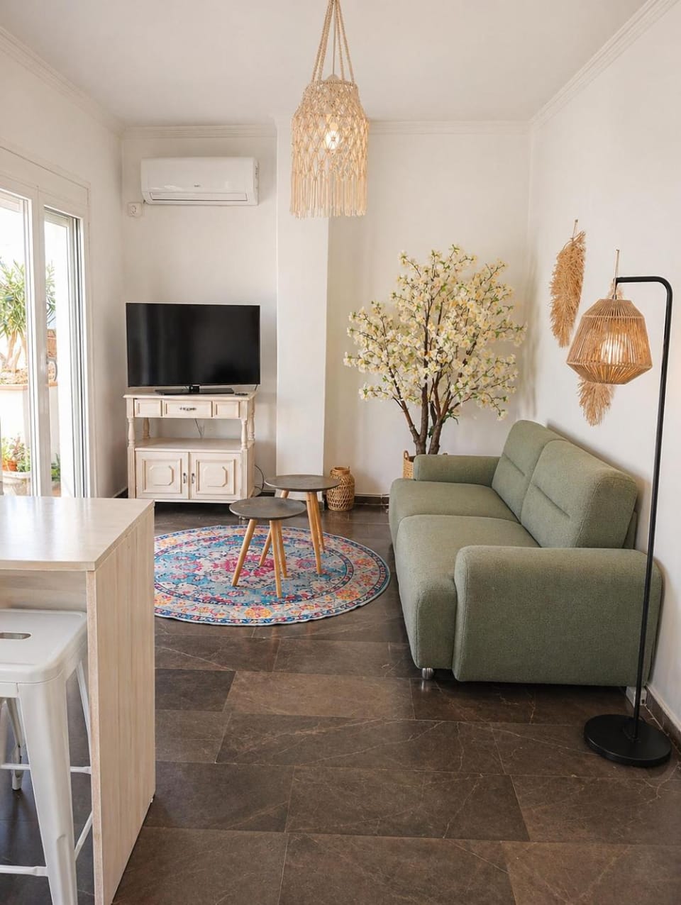 Panoramic Stylish Port View Apartment in Decentralized Administration of the Aegean