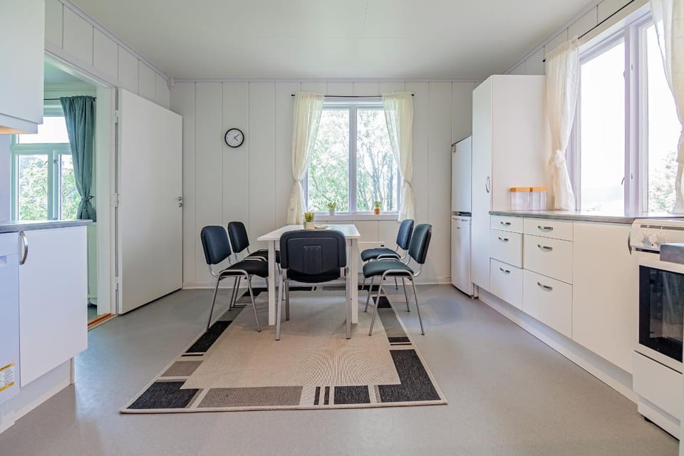 Kitchen or kitchenette, Dining area, dishwasher, oven, stove, kitchen