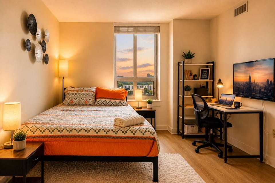 Silver Spring DC Metro 2BR Rooftop Gym LuxePad House in Silver Spring