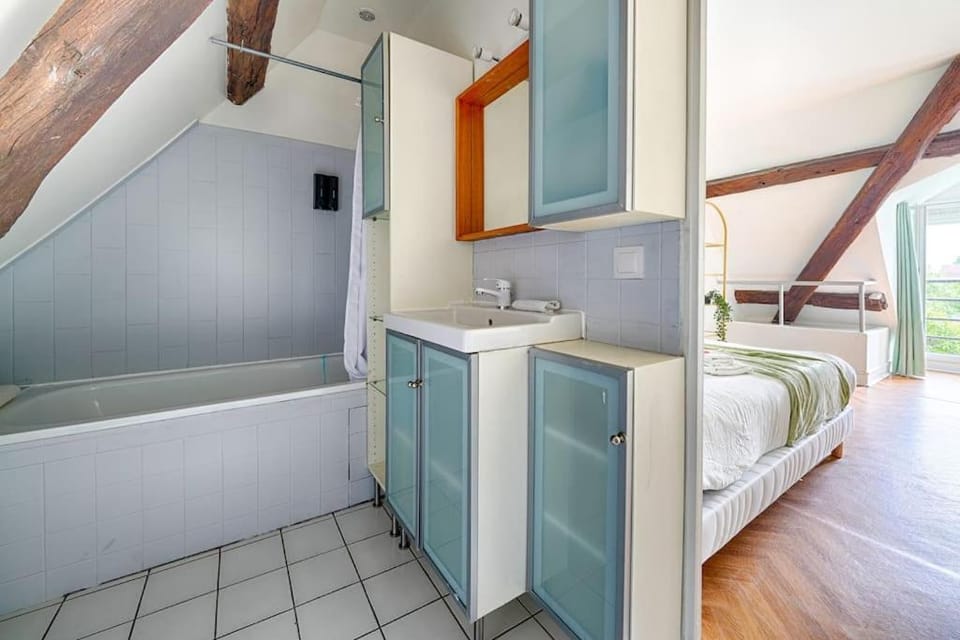 Welcome to Chic Duplex Apartment in Île-de-France
