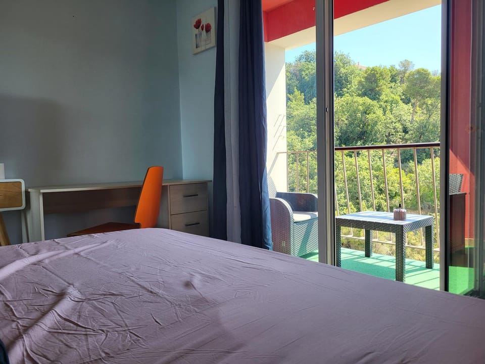 Private Room-2 in HANNANA Apartment- 2 min walk To Tram 12 min to Nice train station 15 min to Massena Place Vacation rental in Nice