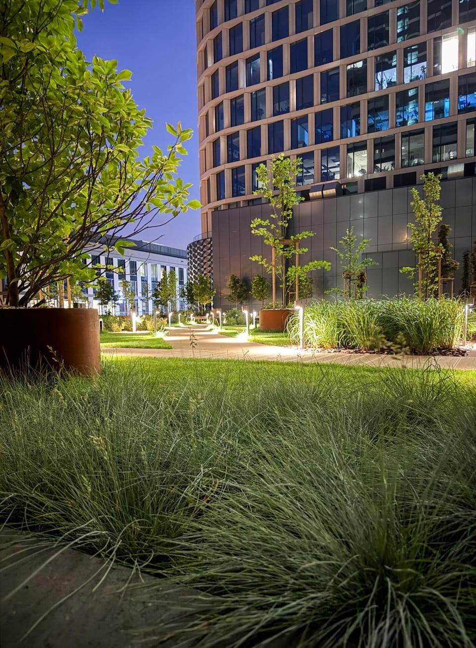 Property building, Spring, Natural landscape, Garden, Garden view