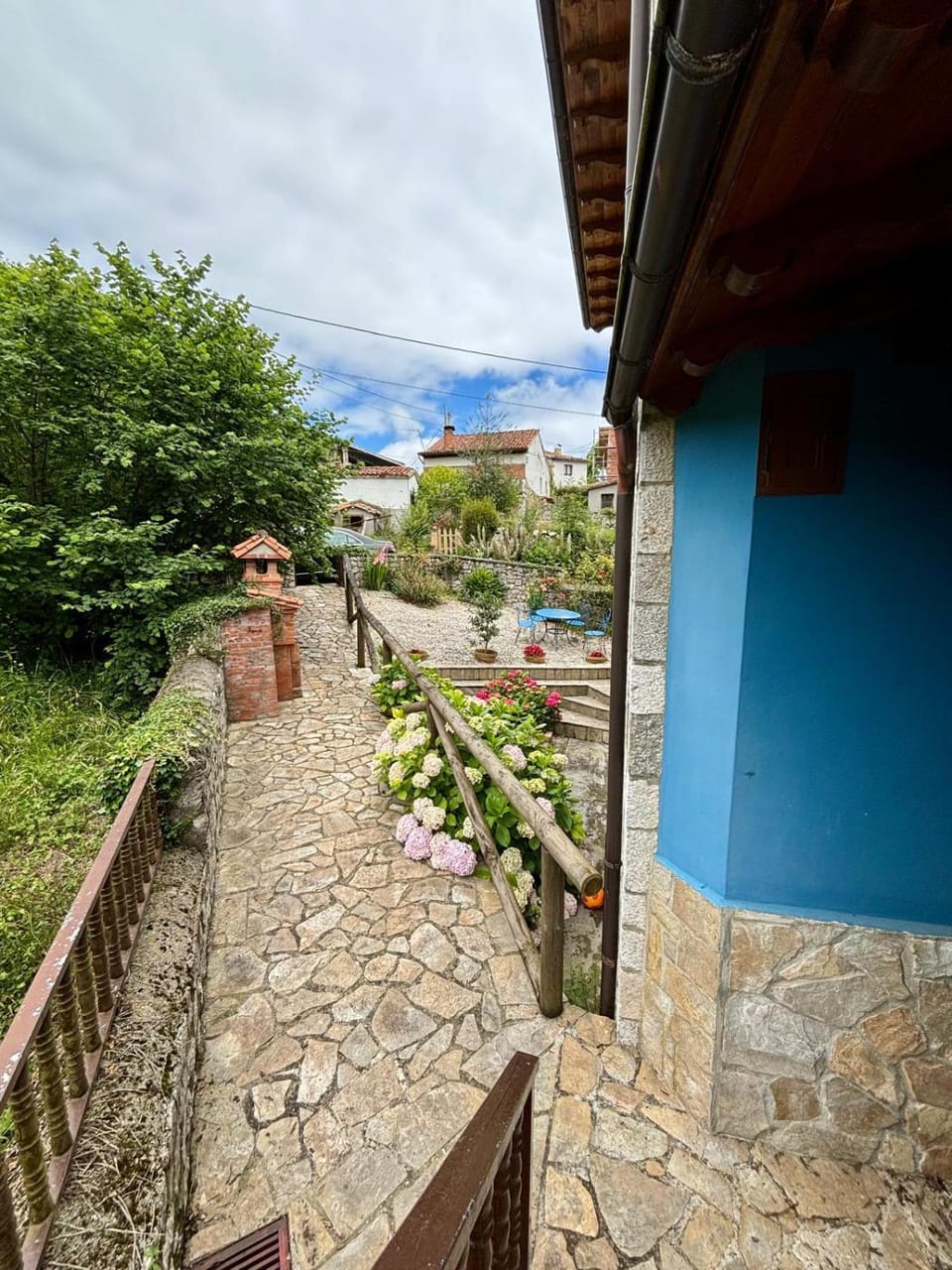 Property building, Garden view