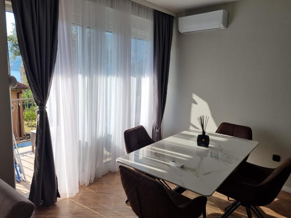 Living room, Dining area, air conditioner