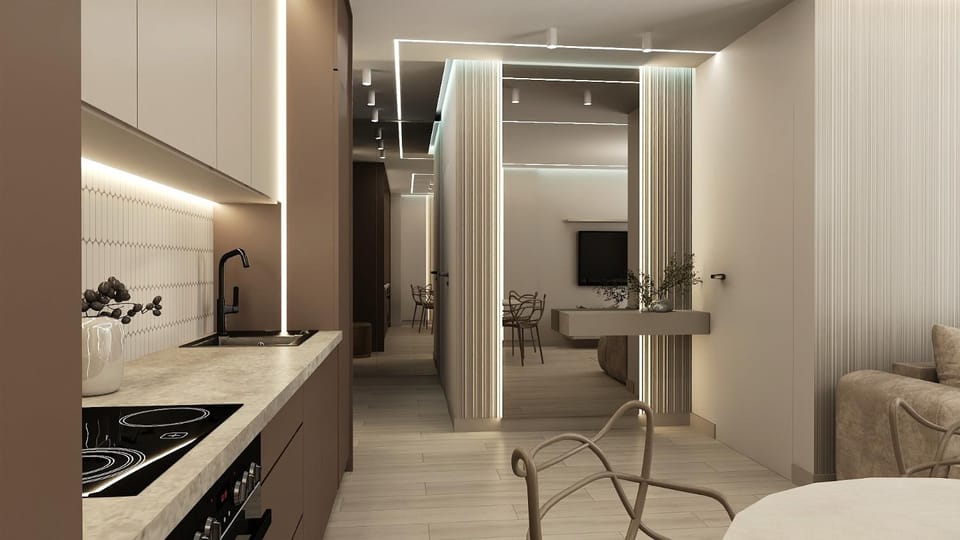 Kitchen or kitchenette