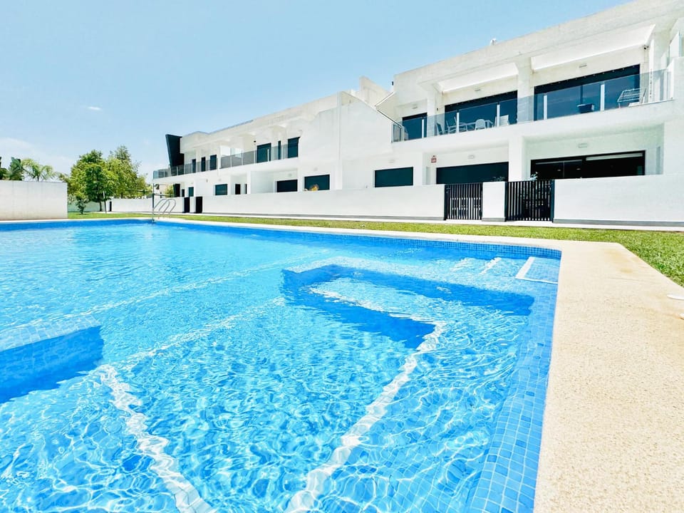Property building, Pool view, Swimming pool