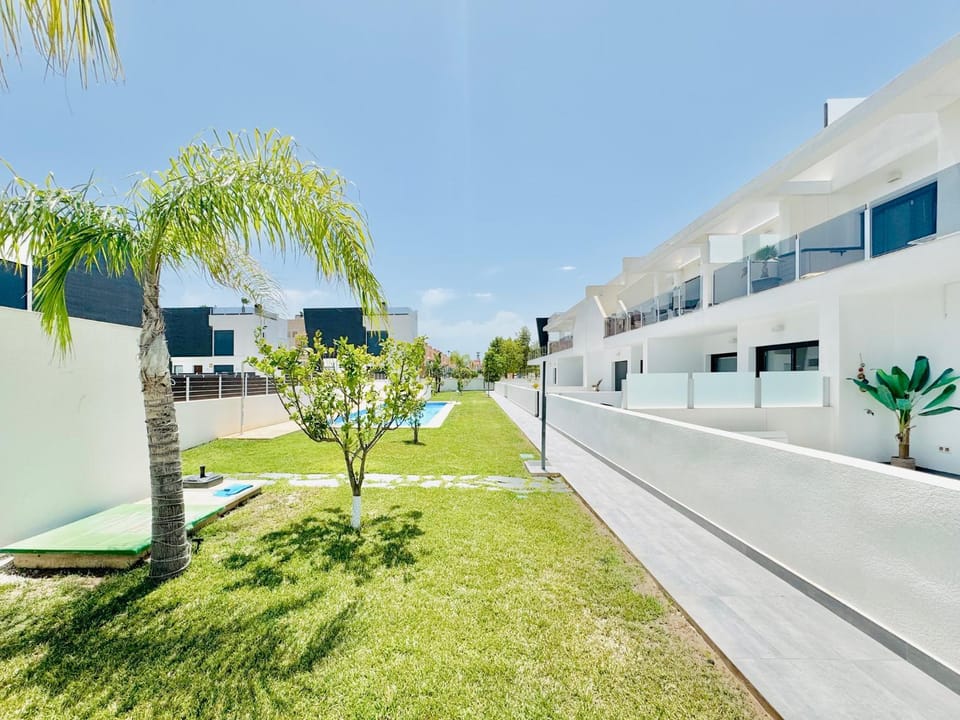 Property building, Garden view