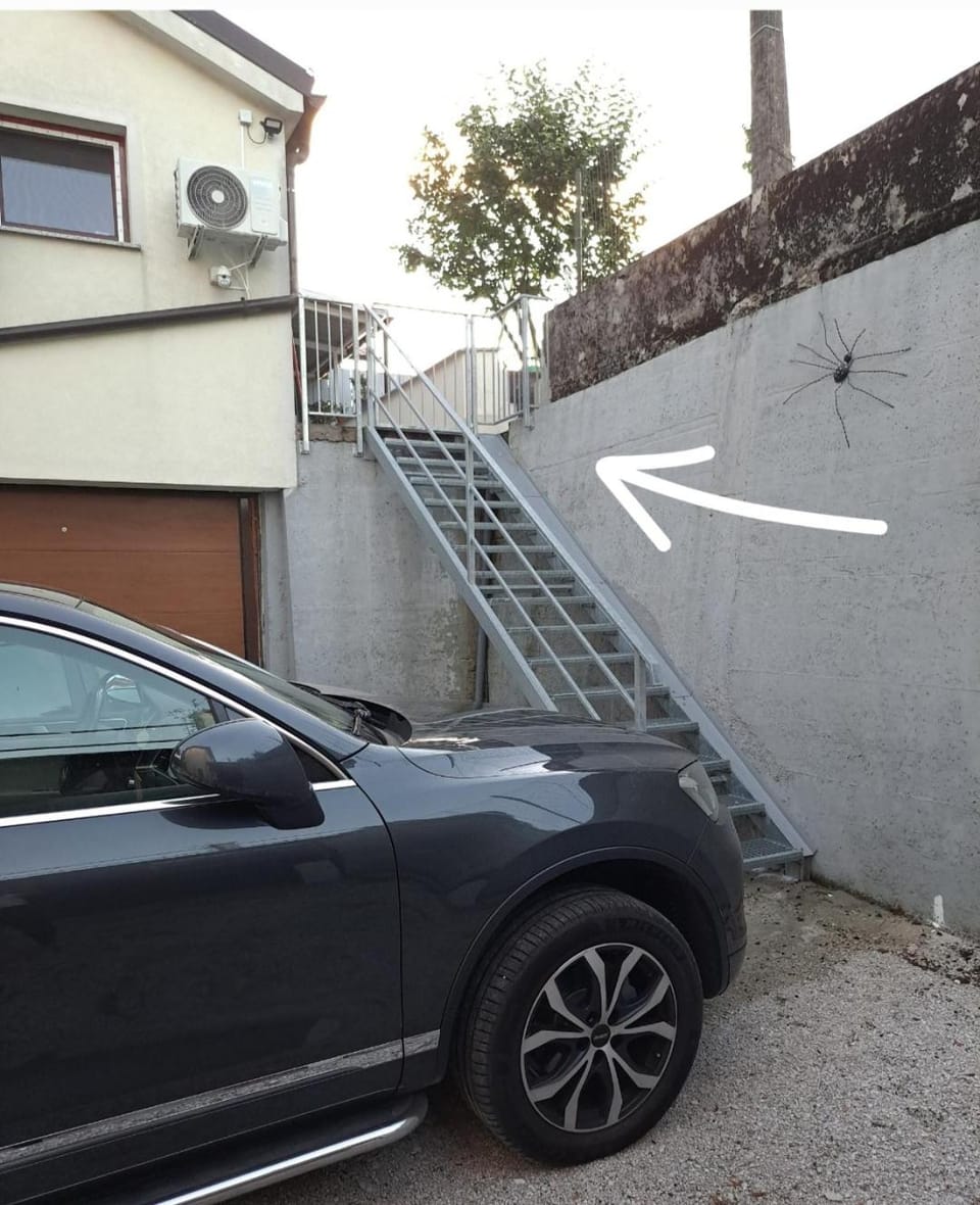 Property building, Facade/entrance, Parking