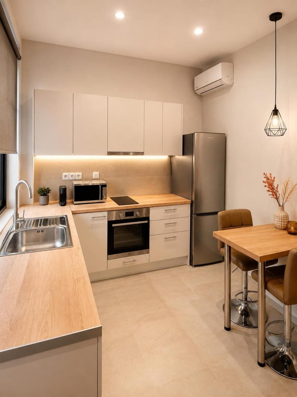 oven, stove, air conditioner