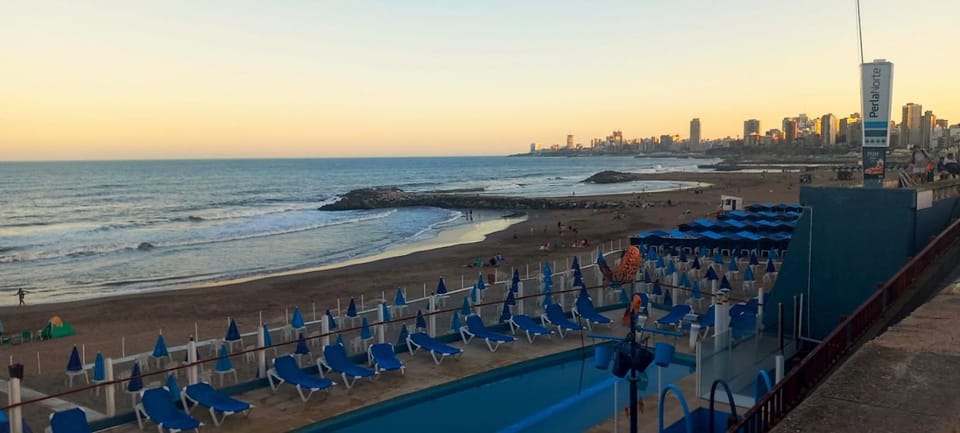 Nearby landmark, Beach, Sunset