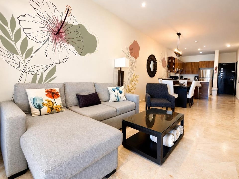 Full remodeled ocean view 2bdrs condo at ELFARO by DPM Apartment in Playa del Carmen