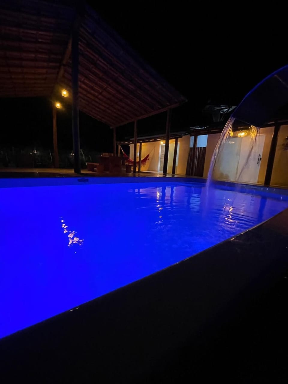 Night, Swimming pool