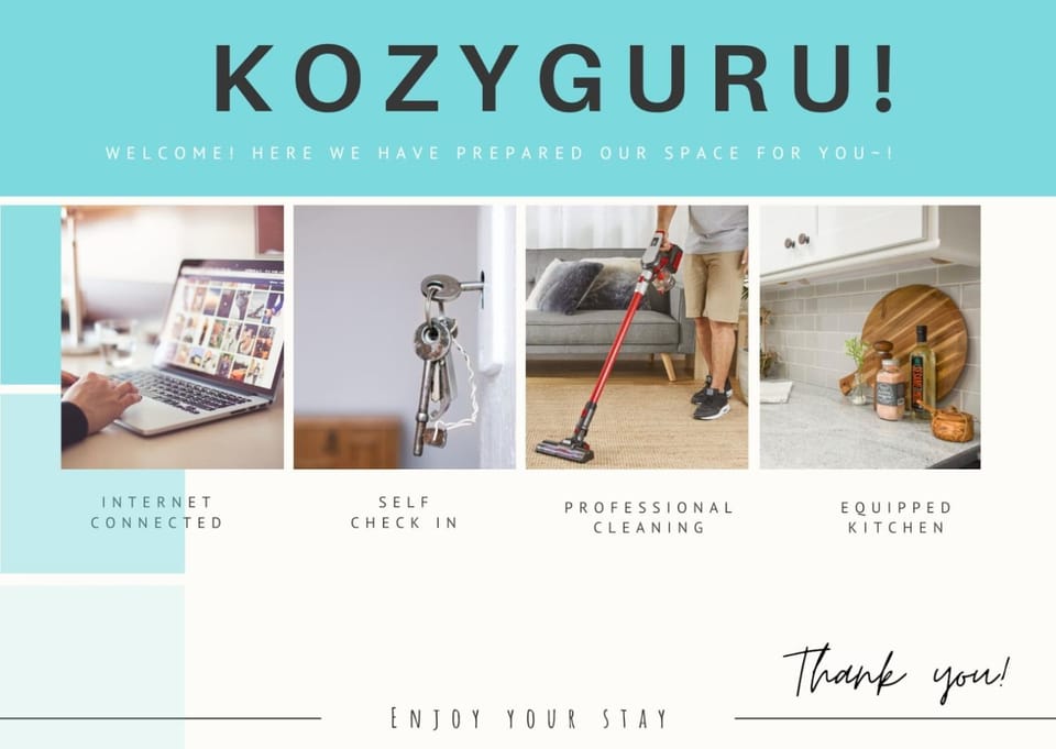 KozyGuru | Haymarket | High Level 2B APT Apartment in Surry Hills