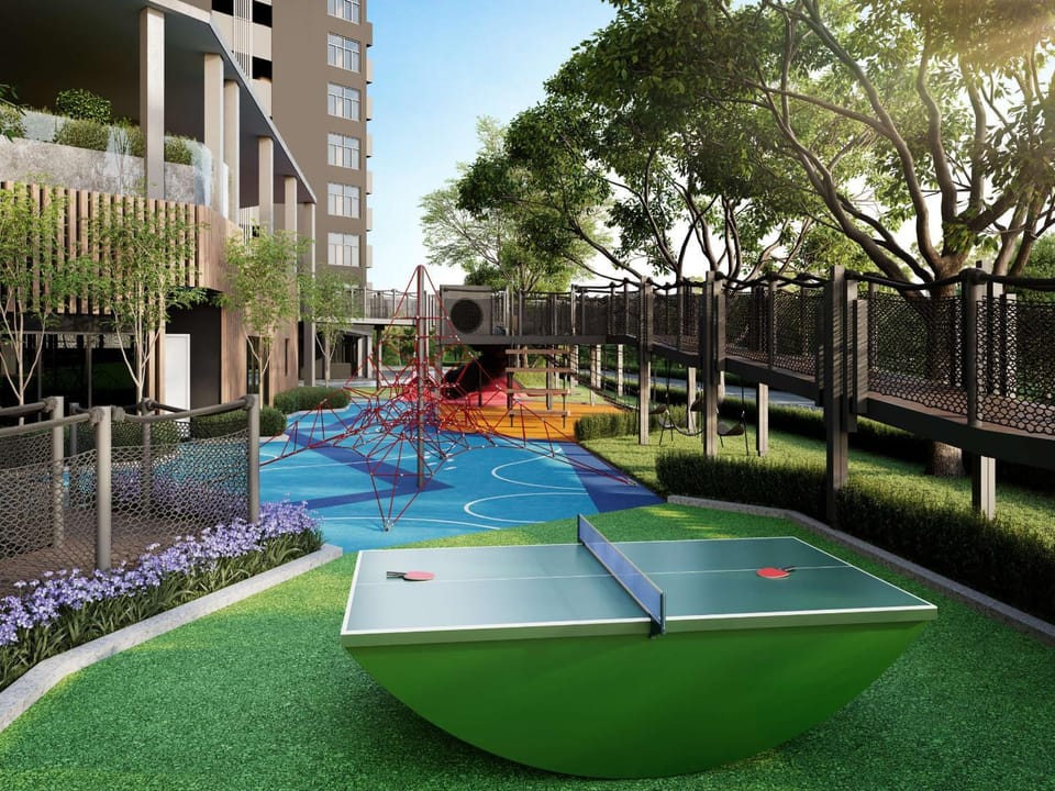 Children play ground, Table tennis
