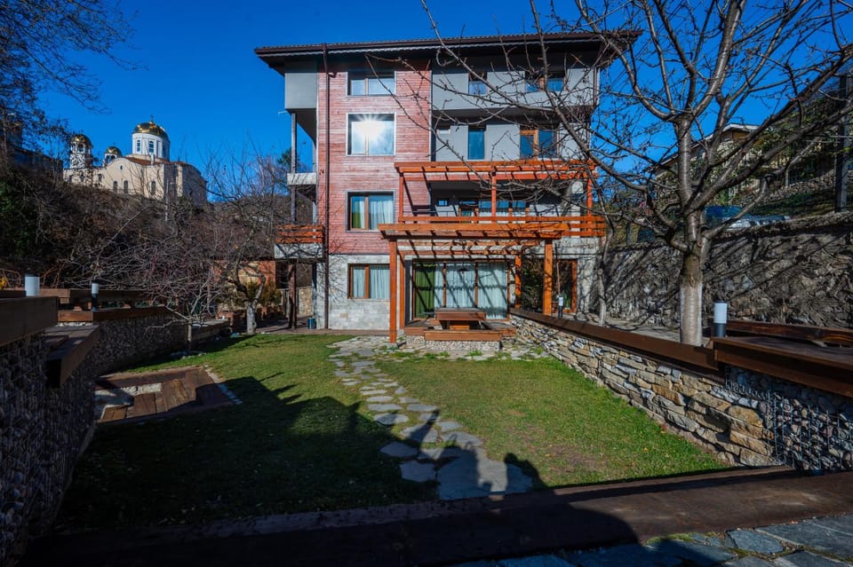 Property building, Day, Natural landscape, Garden, View (from property/room), Garden view
