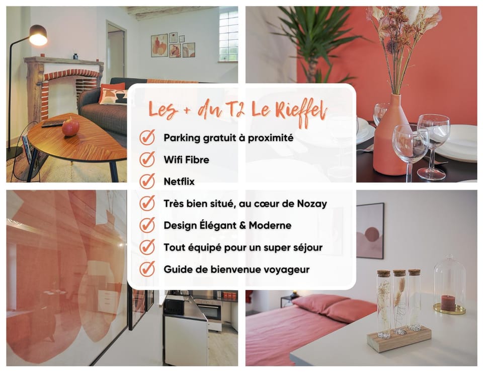 Centre-ville - Fibre - Netflix - T2 LE RIEFFEL Apartment in Pays de la Loire
