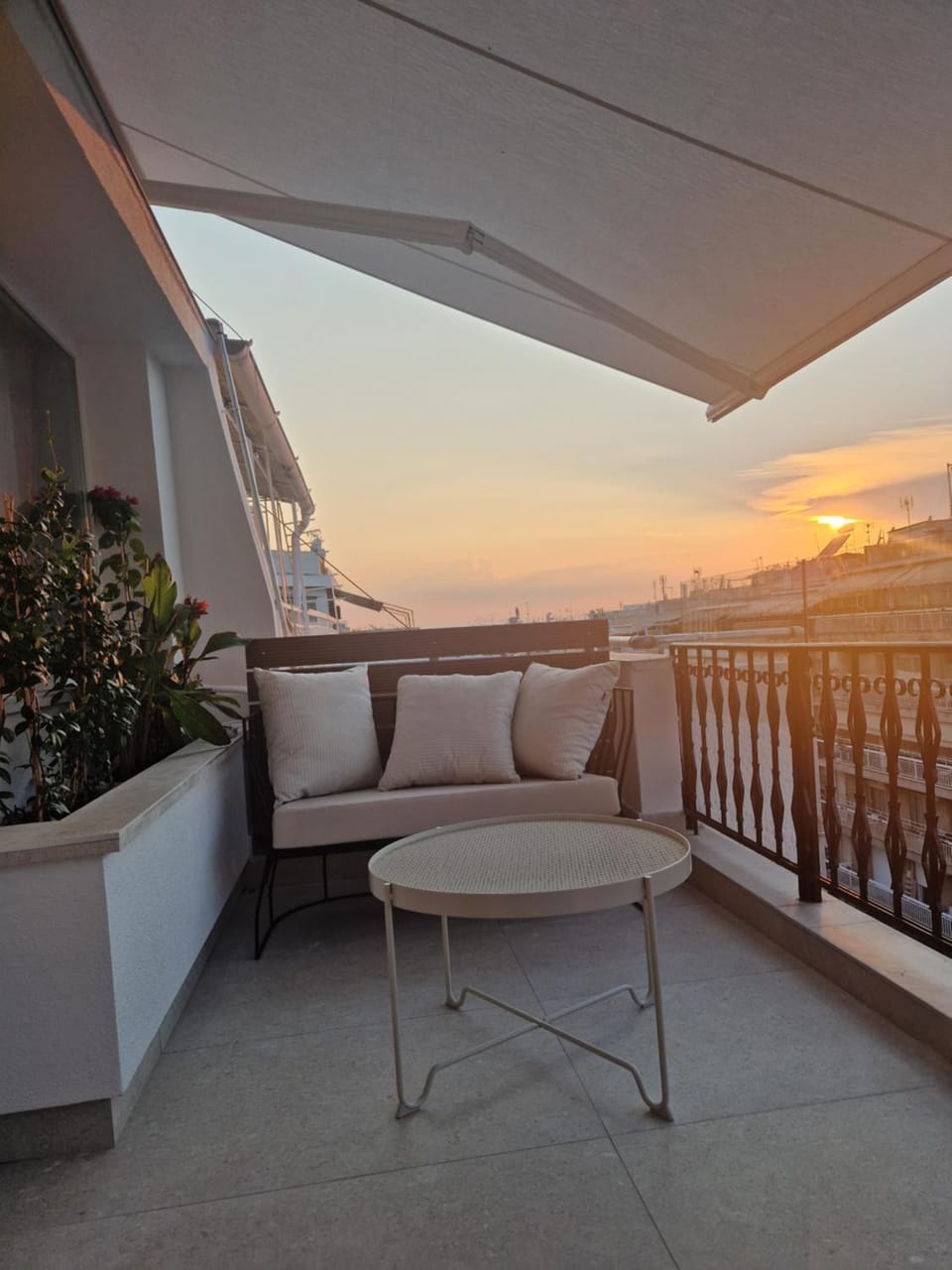 Balcony/Terrace, Sea view, Sunset