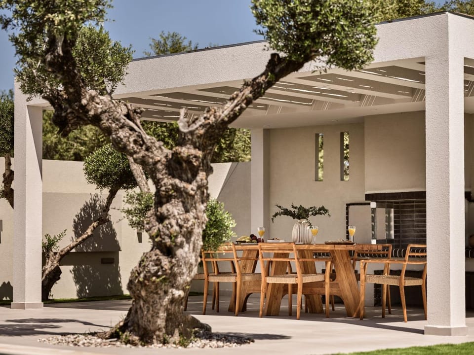 Patio, BBQ facilities, Dining area