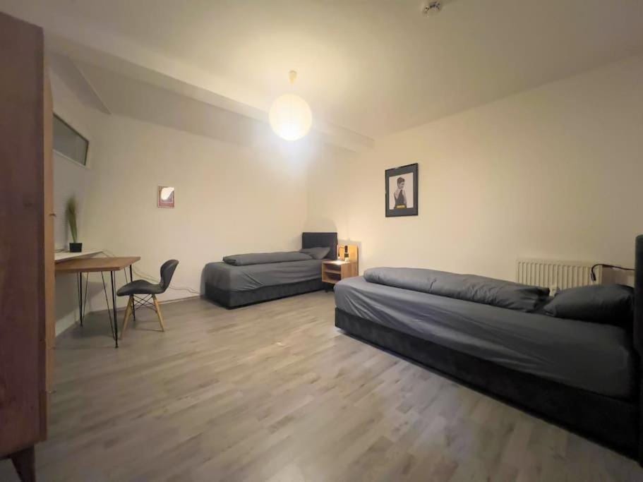 Bed, Photo of the whole room, Seating area, Bedroom