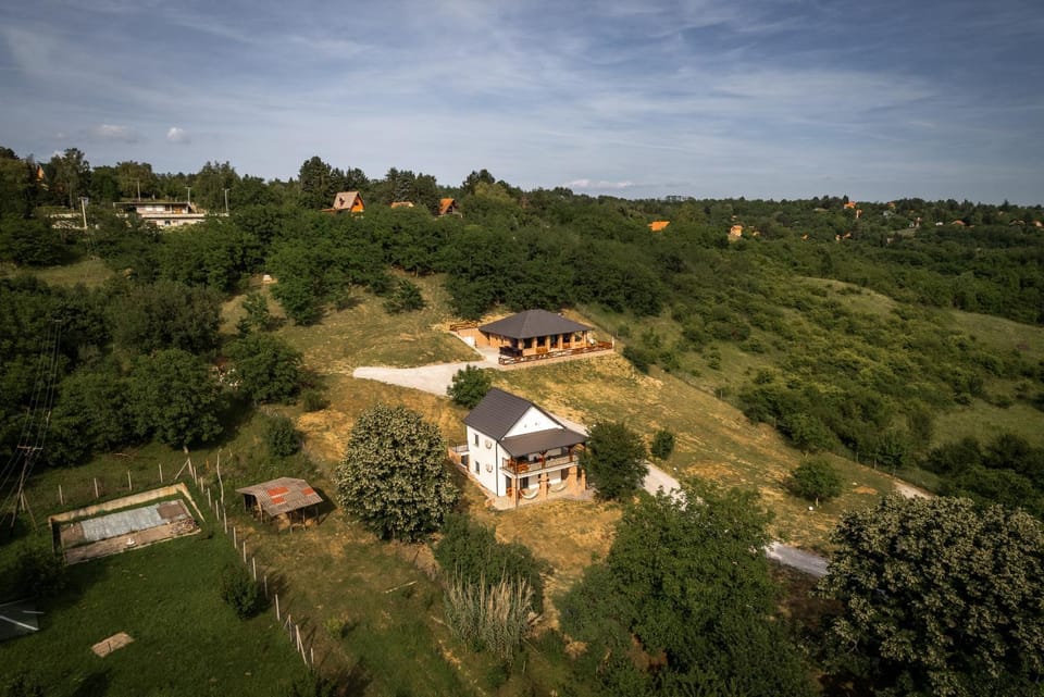 Property building, Natural landscape, Bird's eye view