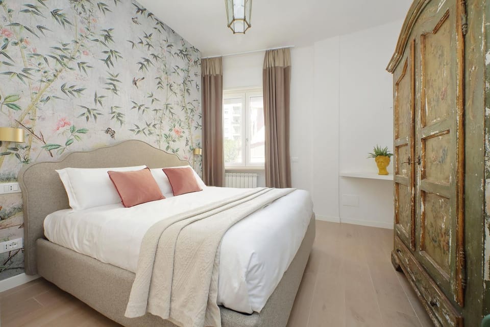 Bed, Photo of the whole room, Bedroom, wardrobe