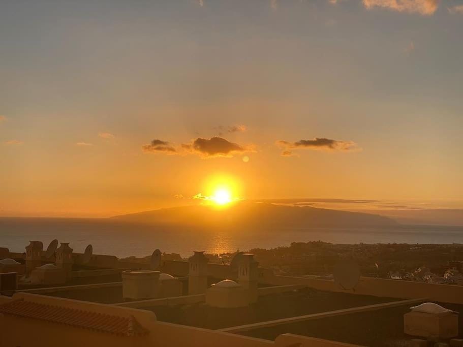 Natural landscape, Balcony/Terrace, Sea view, Sunset