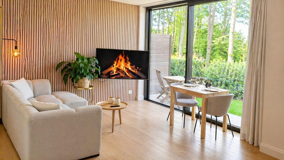 Seating area, Garden view