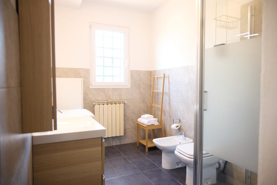 Shower, Toilet, Bathroom, bidet, towels