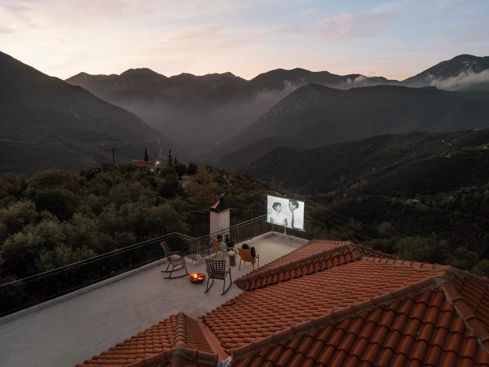 Bird's eye view, Garden, Mountain view